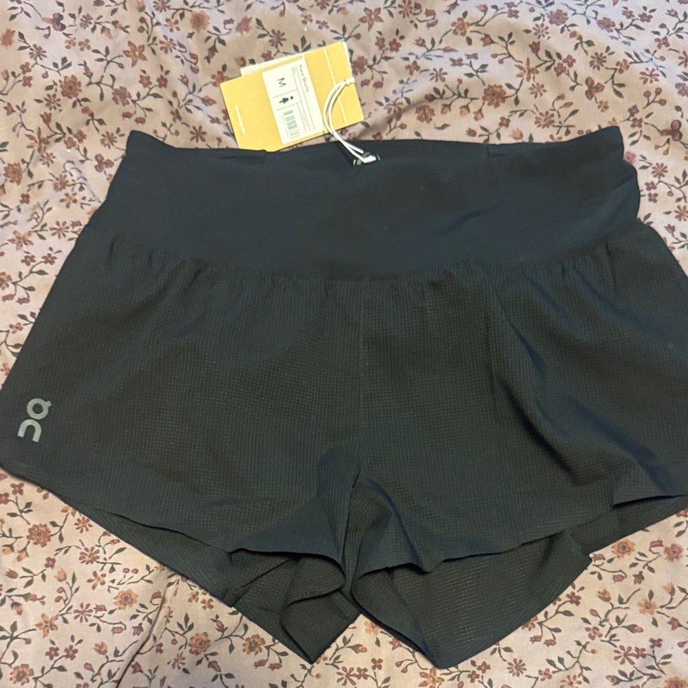 On Running Women's Dark Gray Athletic Shorts